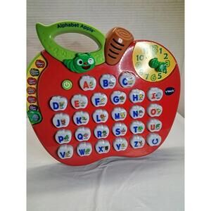 V-tech Alphabet Apple Interactive Learning Letter Recognition Phonics T105